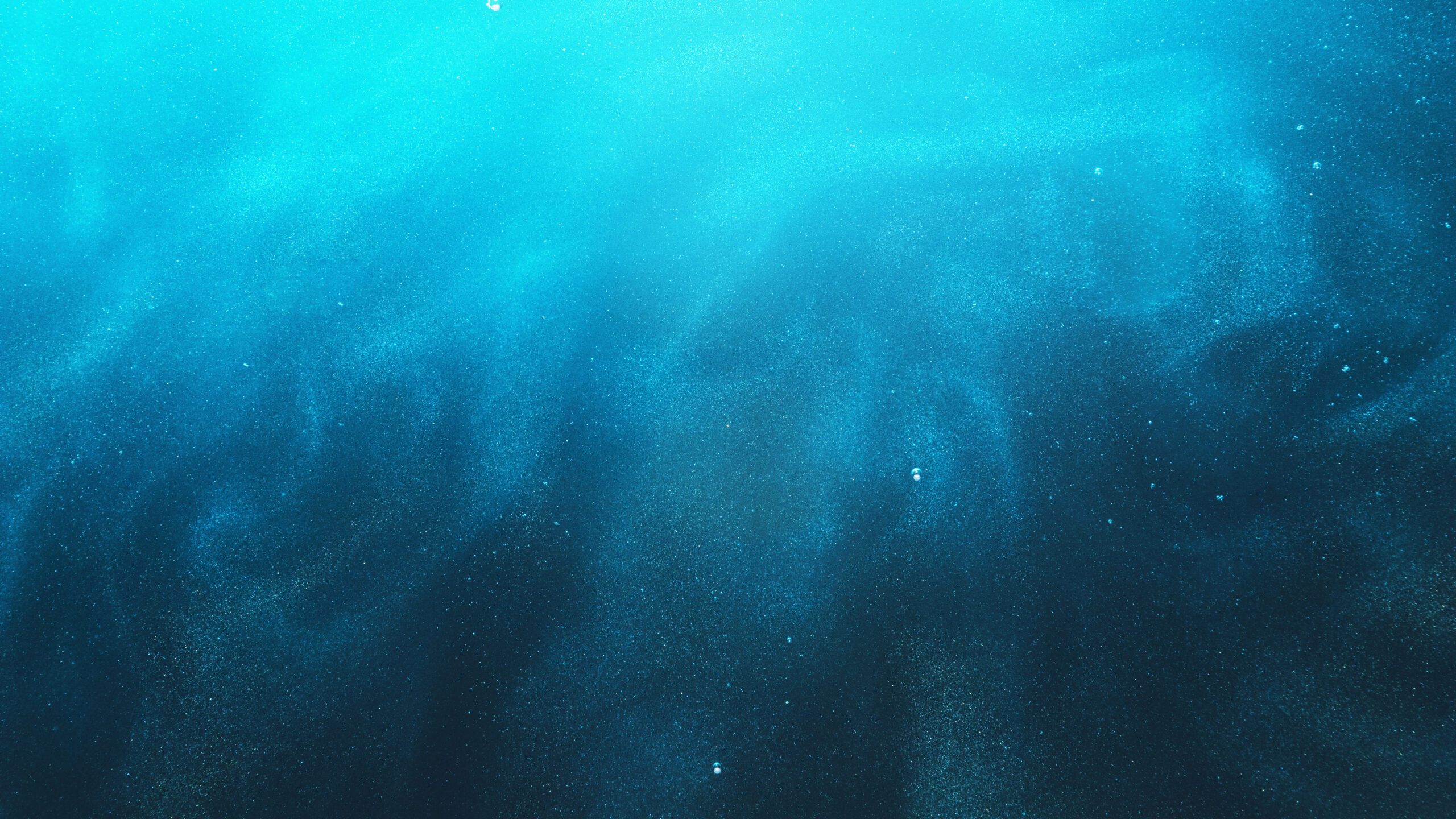 niebieskie tło głębia wody